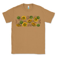 Toasted Coconut summer with sunflowers Classic Tee - TumblerDesignByShophia