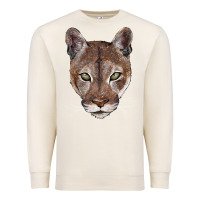 Sandshell florida panther  face Premium Sweatshirt - BarkalooDesign