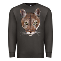 Smoke florida panther  face Premium Sweatshirt - BarkalooDesign