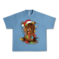 Pebble Blue christmas heifer cow gnome Urban Heavy Tee - CowGirlArtShop