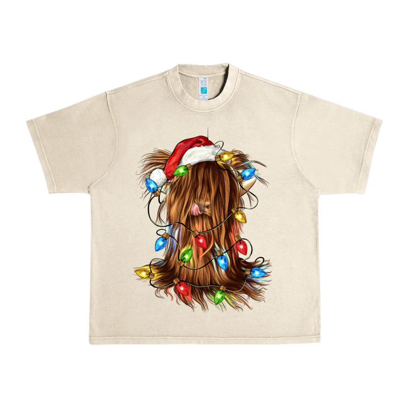 Christmas Heifer Cow Gnome Urban Heavy Tee by CowGirlArtShop | Teevron