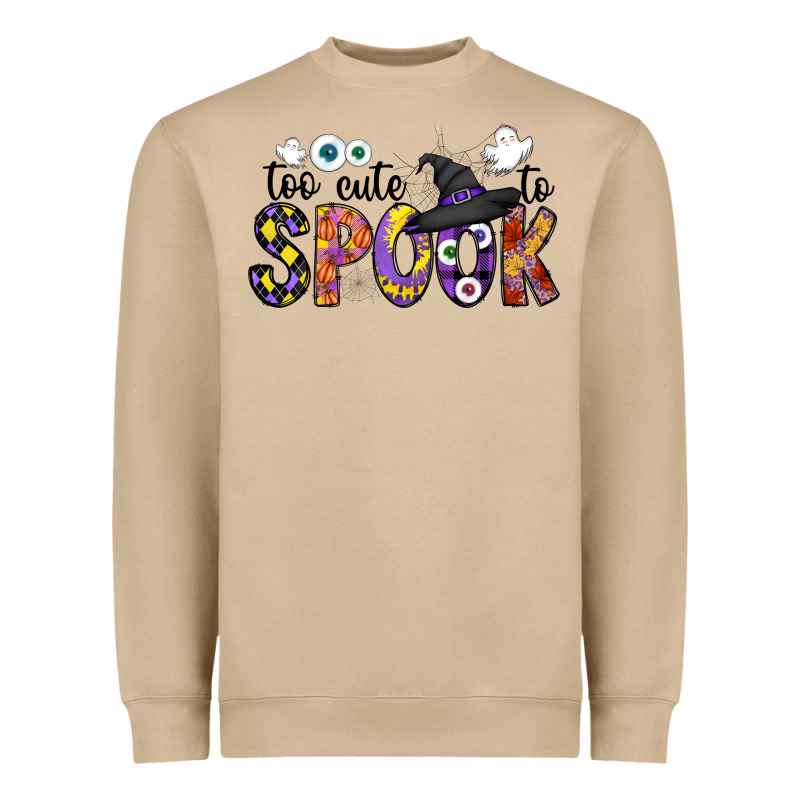 Too Cute To Spook Heavyweight Sweatshirt by CowhideDigitalArt | Teevron