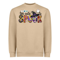 Mushroom too cute to spook Heavyweight Sweatshirt - CowhideDigitalArt
