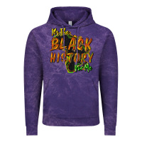 Cloud Purple It's the black history for me Vintage Hoodie - HowdyJamesFarm
