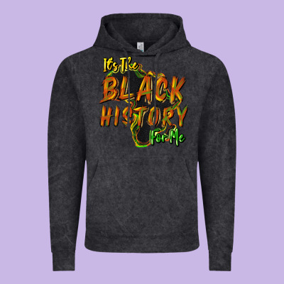 It's The Black History For Me Vintage Hoodie Designed By Howdyjamesfarm