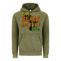 Vintage Olive It's the black history for me Vintage Hoodie - HowdyJamesFarm