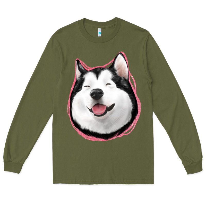 Husky Long Sleeve Tee by Jasminsmagicworld | Teevron