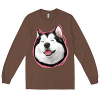 Chestnut husky Long Sleeve Tee - Jasminsmagicworld