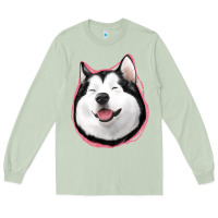 Matcha husky Long Sleeve Tee - Jasminsmagicworld