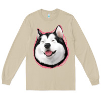 Mushroom husky Long Sleeve Tee - Jasminsmagicworld