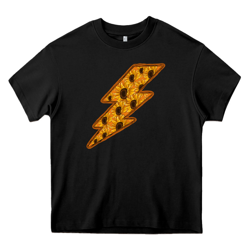 Sunflower Lightning Heavy Core Tee by Bettercallsaul | Teevron