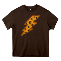 Chocolate Brown Sunflower Lightning Heavy Core Tee - Bettercallsaul