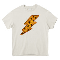 Cream Sunflower Lightning Heavy Core Tee - Bettercallsaul