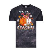 Cloud Black its the season baseball Vintage Tee - CowGirlArtShop