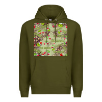 Army Green The Grinch Seamless Premium Hoodie - CowhideDigitalArt