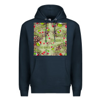 Navy The Grinch Seamless Premium Hoodie - CowhideDigitalArt