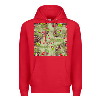 Red The Grinch Seamless Premium Hoodie - CowhideDigitalArt