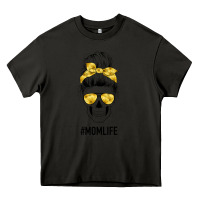 Asphalt Yellow Flower Mom Skull Heavy Core Tee - Bettercallsaul