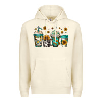 Sandshell sunflowers coffee cups Premium Hoodie - Jasminsmagicworld