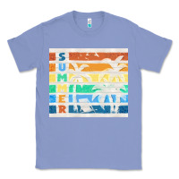 Colony Blue retro summer Classic Tee - TumblerDesignByShophia