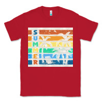 Red retro summer Classic Tee - TumblerDesignByShophia