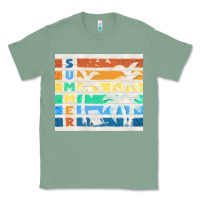 Sage retro summer Classic Tee - TumblerDesignByShophia