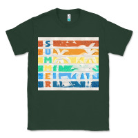 Sports Green retro summer Classic Tee - TumblerDesignByShophia