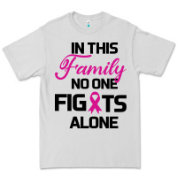 Dove Grey In This Family No One Fights Alone Premium Tee - Bettercallsaul