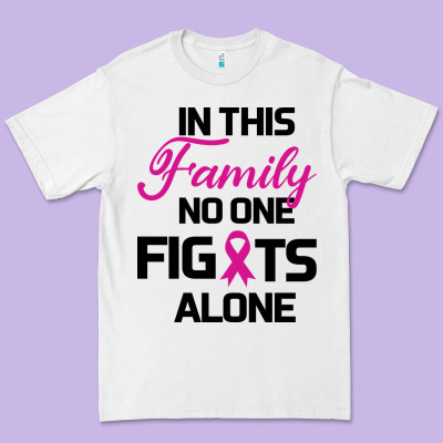 In This Family No One Fights Alone Premium Tee Designed By Bettercallsaul