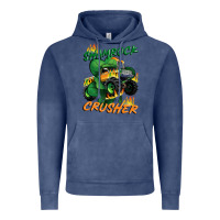 Vintage Denim Shamrock crusher St. Patrick's Day Vintage Hoodie - CowGirlArtShop