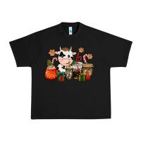 Black cow coffee cups christmas Urban Heavy Tee - CowGirlArtShop