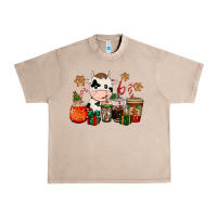 French Oak cow coffee cups christmas Urban Heavy Tee - CowGirlArtShop