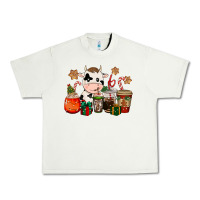 Pistachio cow coffee cups christmas Urban Heavy Tee - CowGirlArtShop