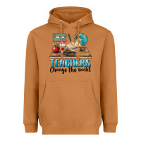 Meerkat teachers change the world Heavyweight Hoodie - BarkalooDesign