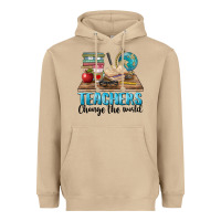Mushroom teachers change the world Heavyweight Hoodie - BarkalooDesign