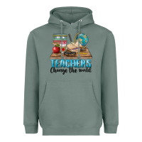Sage teachers change the world Heavyweight Hoodie - BarkalooDesign