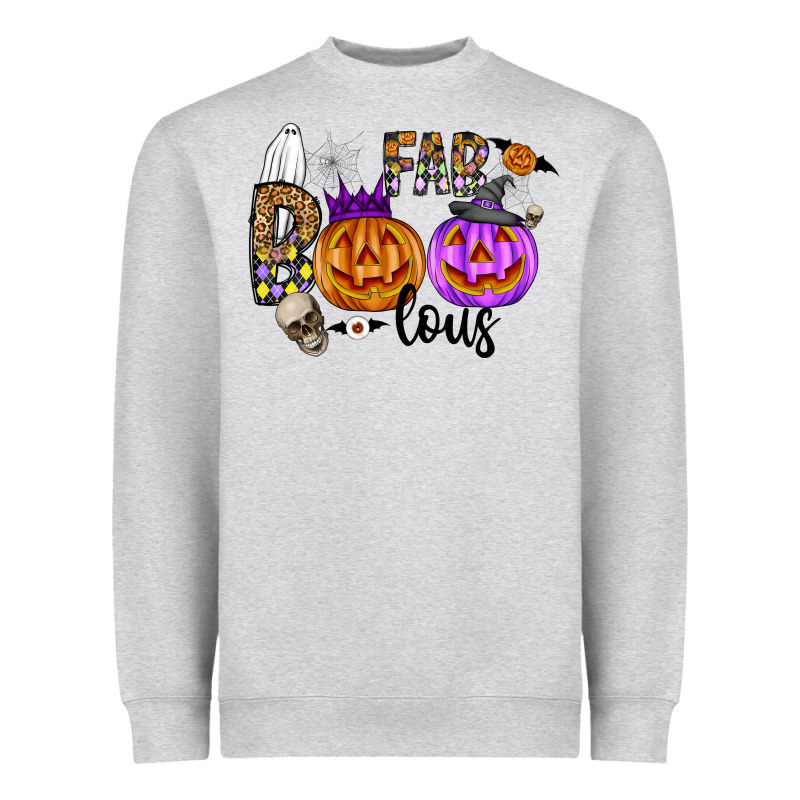 Fab Boo Lous Heavyweight Sweatshirt by CowhideDigitalArt | Teevron