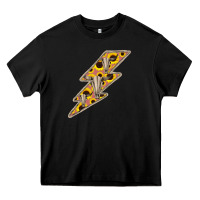 Black Sunflower and Skull Lightning Heavy Core Tee - Bettercallsaul