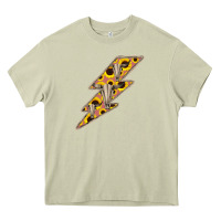 Mossy Sunflower and Skull Lightning Heavy Core Tee - Bettercallsaul