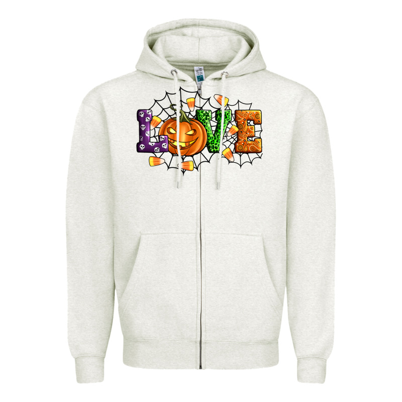 Halloween Love Zipper Hoodie by Artiststas | Teevron
