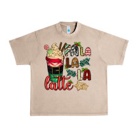 French Oak Fa la la la latte Urban Heavy Tee - CowGirlArtShop