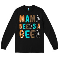 Black Mama Needs a Beer Long Sleeve Tee - CowCowDesign