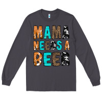 Smoke Mama Needs a Beer Long Sleeve Tee - CowCowDesign