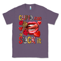 Lavender Cupid can suck it Valentine'S Day Classic Tee - HowdyJamesFarm