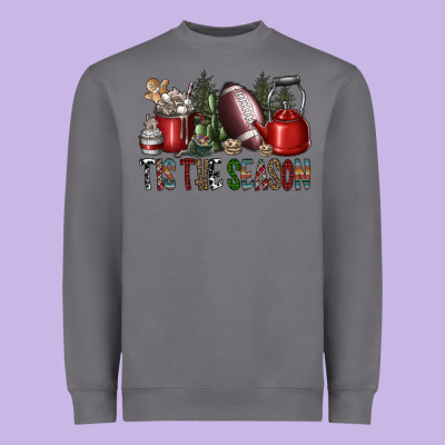 Tis The Season Heavyweight Sweatshirt Designed By Sublimationcraftshop