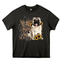 Asphalt life is better with a pug Heavy Core Tee - JahusDesignShop
