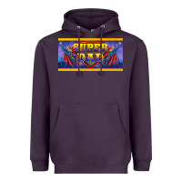 Plum super dad Heavyweight Hoodie - BarkalooDesign