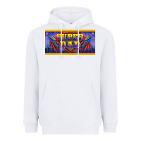 White super dad Heavyweight Hoodie - BarkalooDesign
