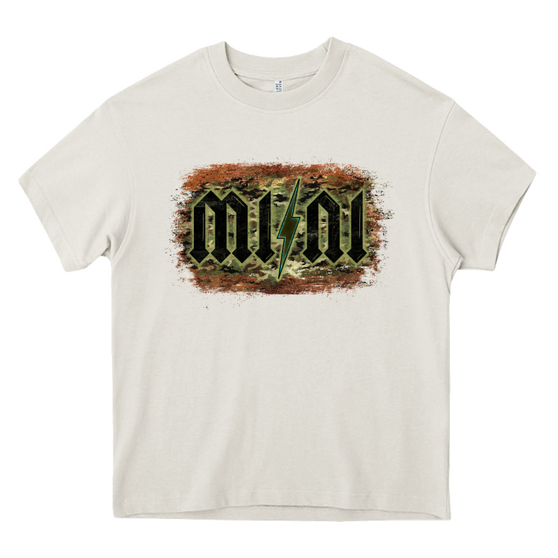 Camouflage Patterned Mini Tried Heavy Core Tee by Bettercallsaul | Teevron