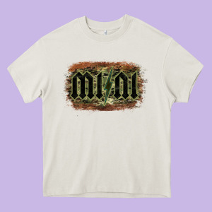 Camouflage Patterned Mini Tried Heavy Core Tee Designed By Bettercallsaul